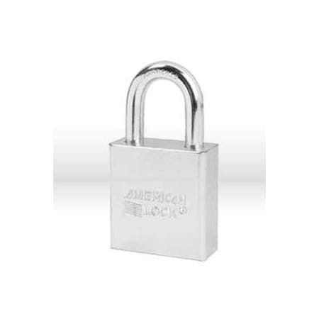 Master Lock Padlock, 1-3/4in. Chrome Padlock A5200